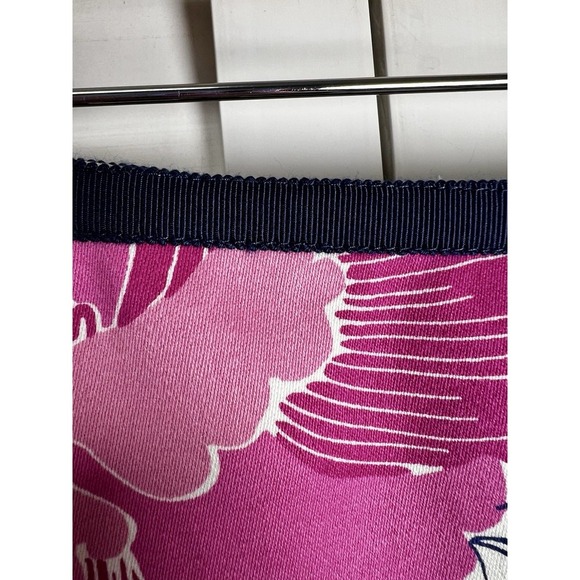 Talbots Floral Multicolor Lined Cotton Career Pencil Skirt Women's Size 10 - Picture 3 of 9